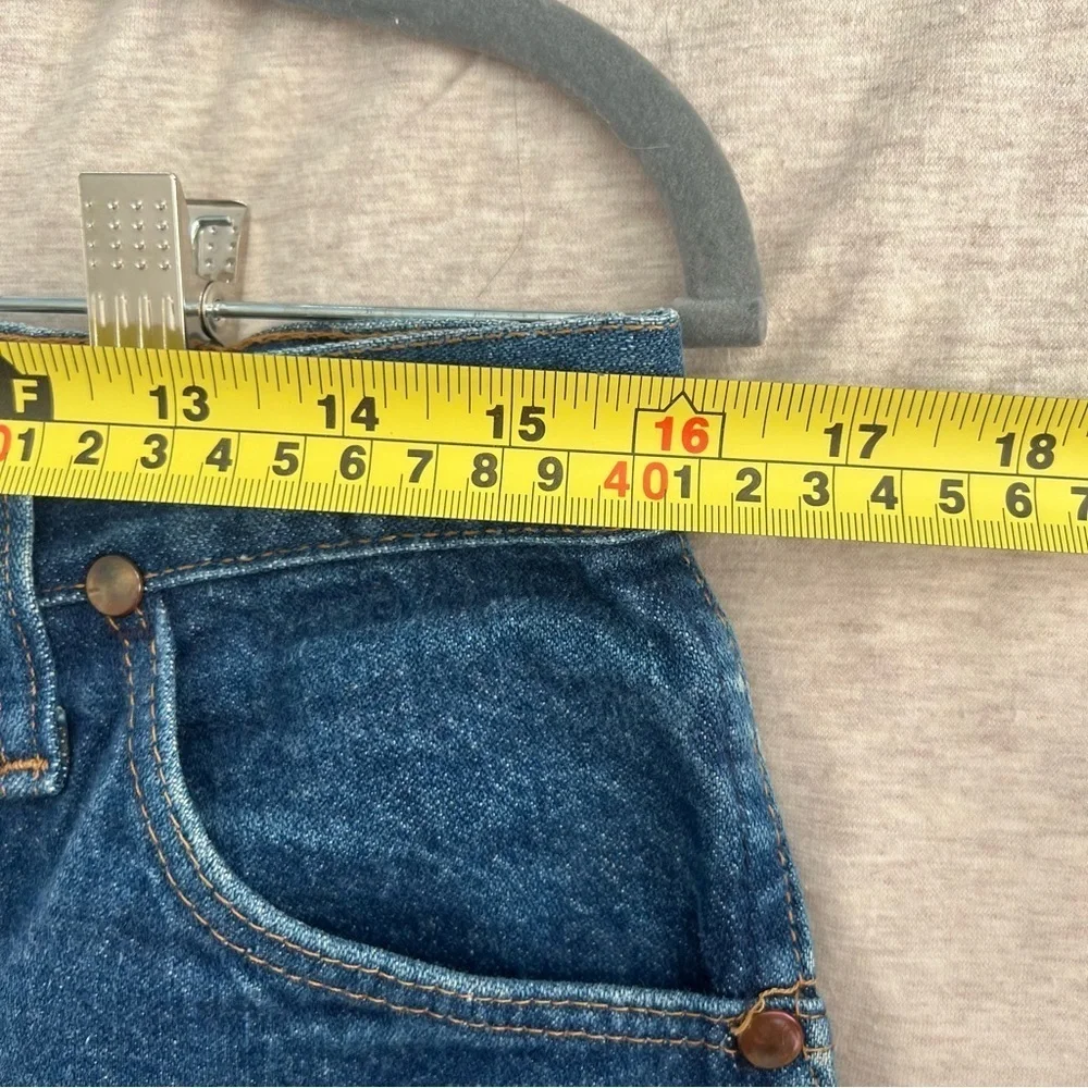 90s Wrangler 14MWG Cowgirl Blue 15x34 Vintage Made in USA Jeans Womens
